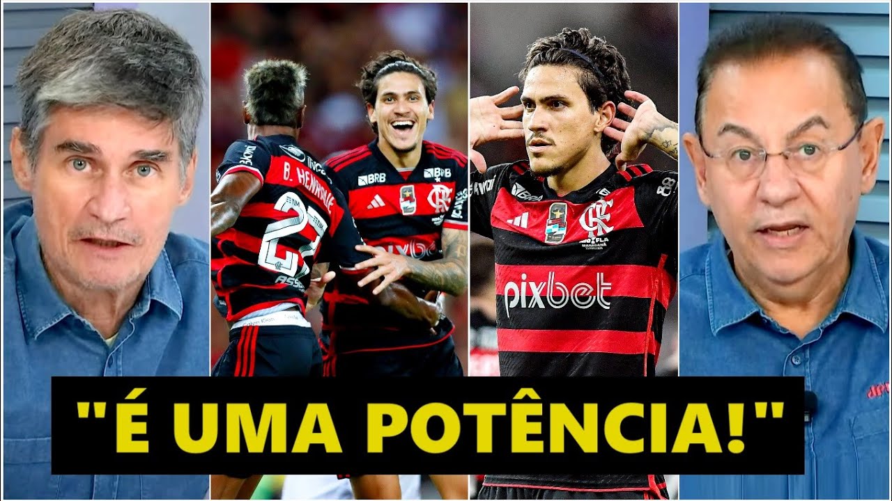 “É MUITO DESPROPORCIONAL! O Flamengo tá INAUGURANDO UMA NOVA MODALIDADE no futebol, que é…”