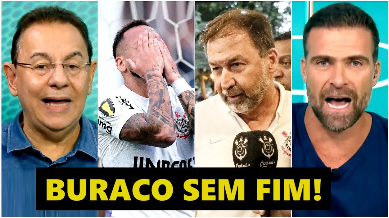 “É SURREAL, cara! UM ABSURDO! O Corinthians TÁ DEVENDO R$ 100 MILHÕES a jogadores só em…”