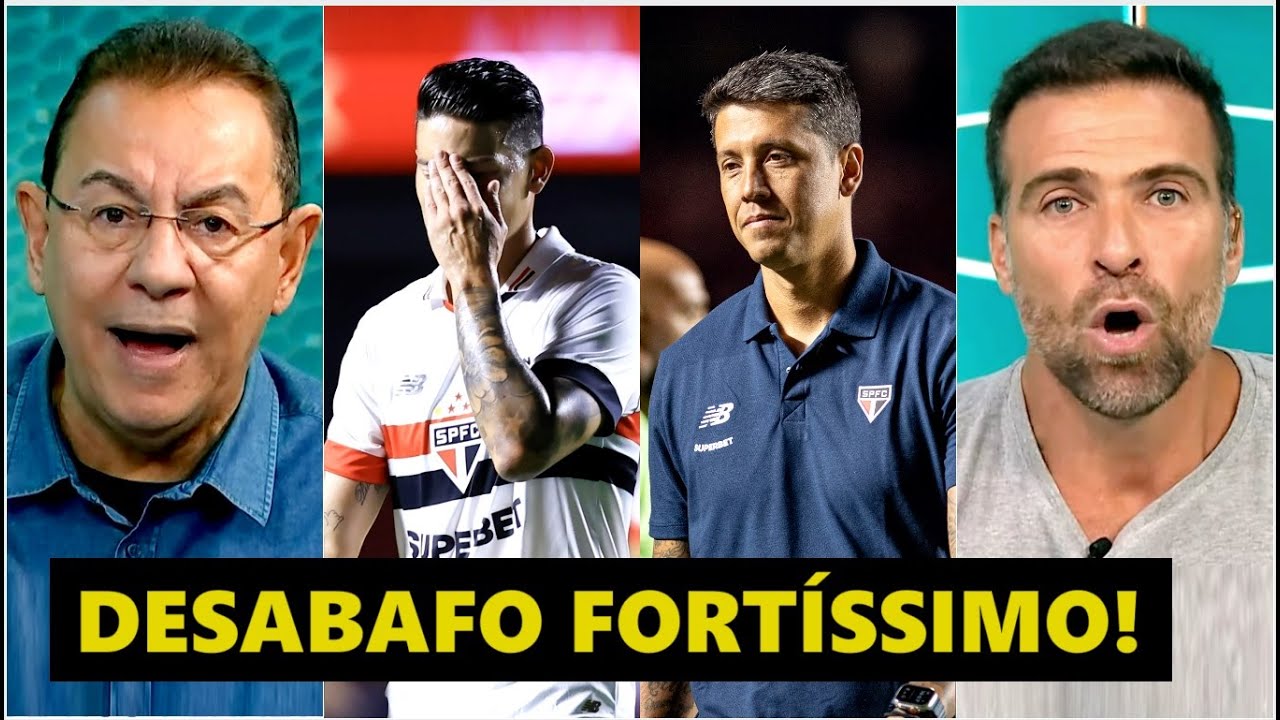 “É SURREAL! O que esse cara ainda TÁ FAZENDO no São Paulo??? É UMA VERGONHA!” OLHA quem foi DETONADO