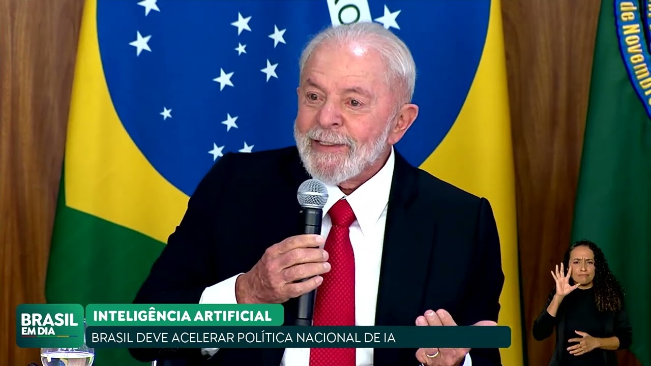 EM REUNIÃO, LULA PEDE PLANO DE AÇÃO COM METAS SOBRE INTELIGÊNCIA ARTIFICIAL