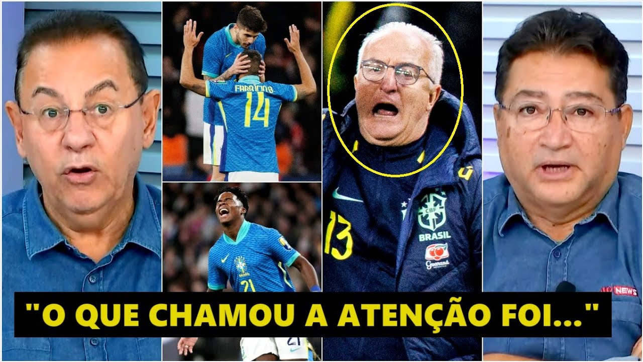 “Esse foi o GRANDE MÉRITO do Dorival, cara! DEU PRA VER que a Seleção contra a Inglaterra…”