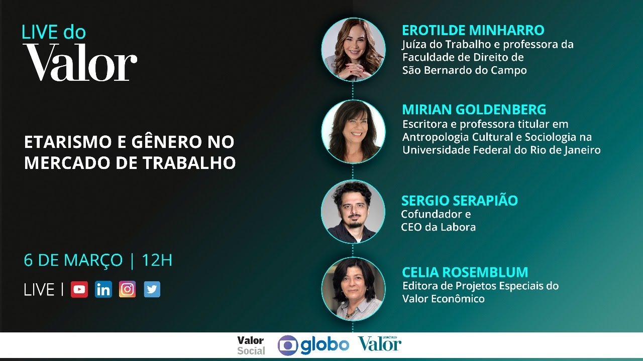 Etarismo e gênero no mercado de trabalho