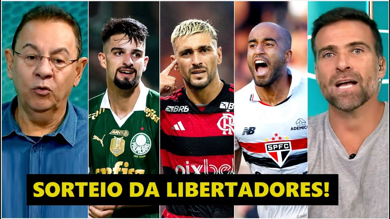 “EU FALO: quem SE DEU MAL nesse SORTEIO foi o…” Fase de grupos da Libertadores 2024 GERA DEBATE!
