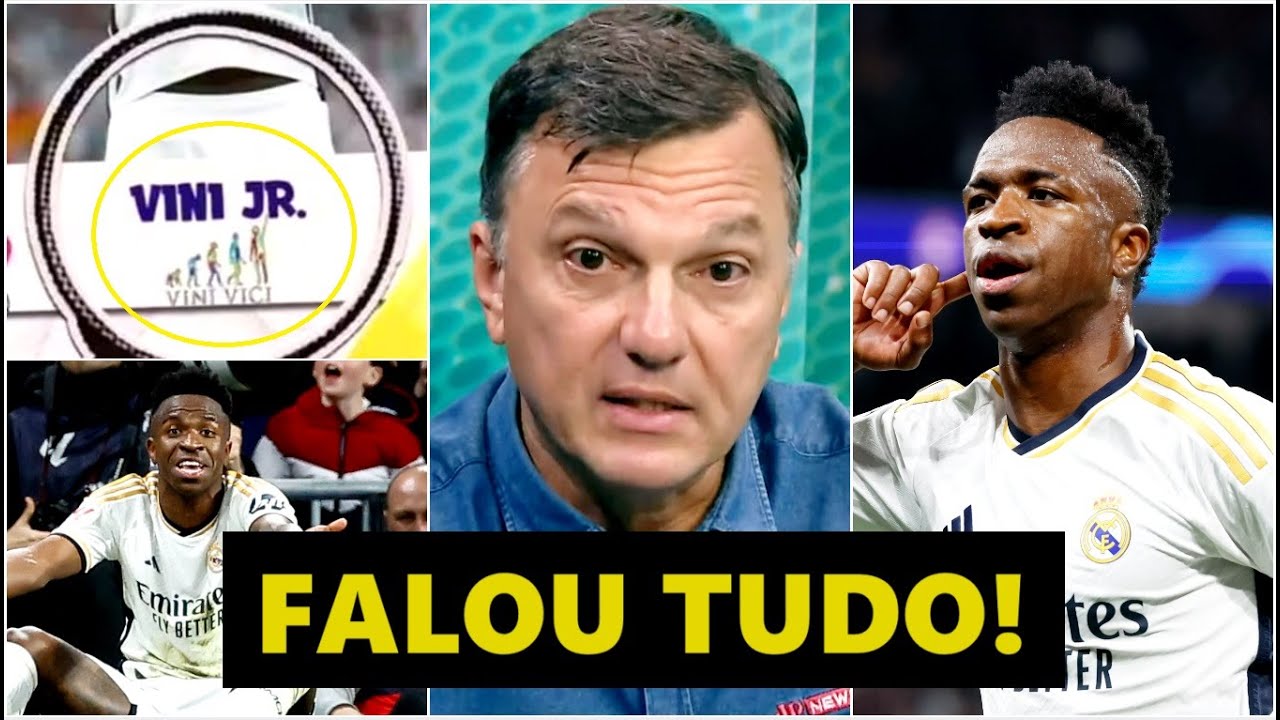 “EU NÃO SEI ATÉ QUANDO o Vinicius Júnior VAI AGUENTAR ISSO! O Real Madrid…” Mauro Cezar FALA TUDO!