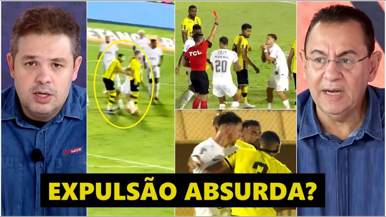 “FOI INJUSTO E BIZARRO, cara! Essa EXPULSÃO do Garro pra mim…” Corinthians RECLAMA da ARBITRAGEM!