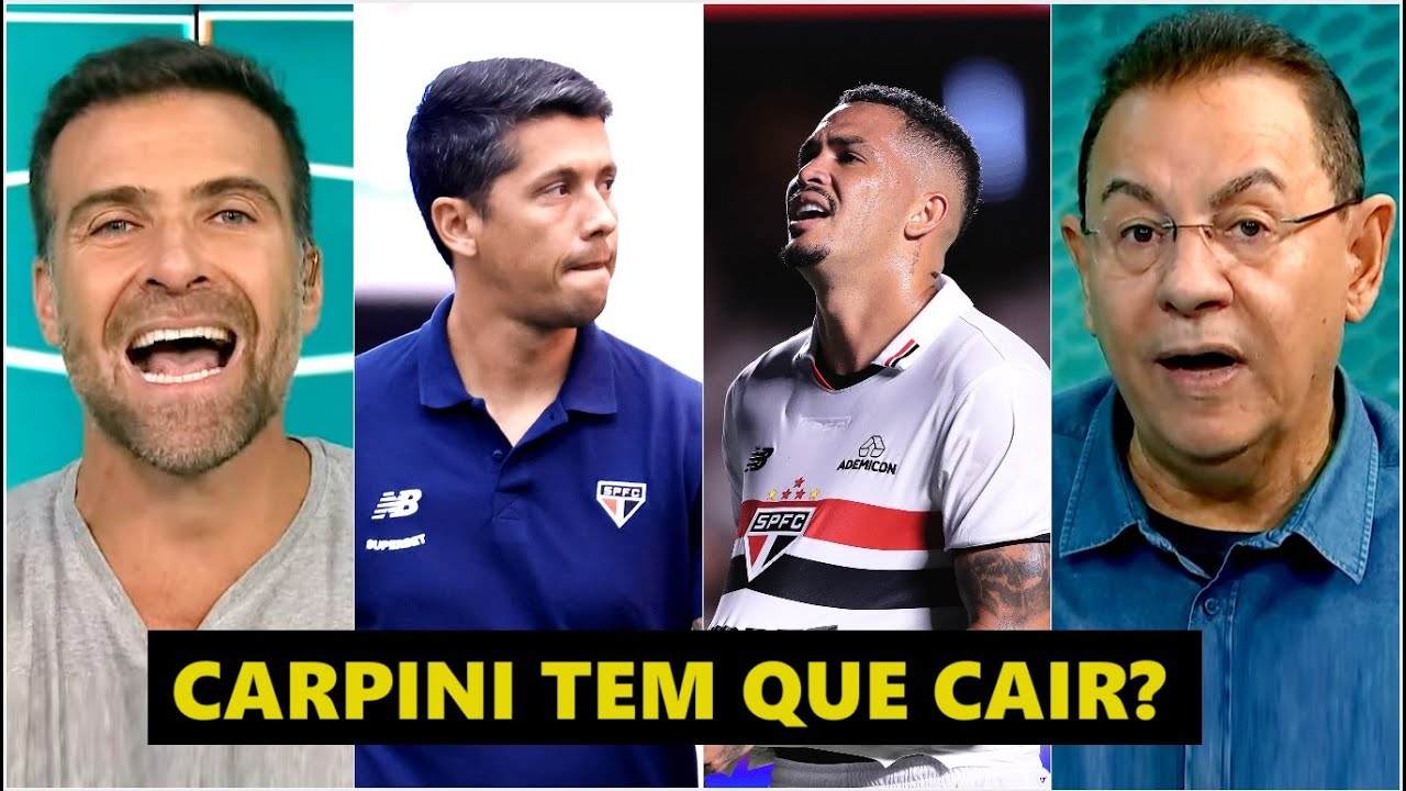 “FOI UMA PALHAÇADA o que o São Paulo FEZ! E se o Carpini for DEMITIDO…” ELIMINAÇÃO PROVOCA DEBATE!