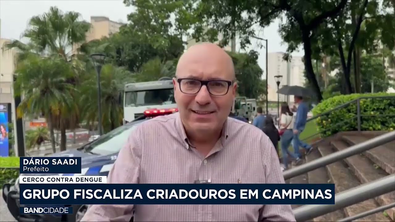 Grupo fiscaliza criadouros de dengue em Campinas