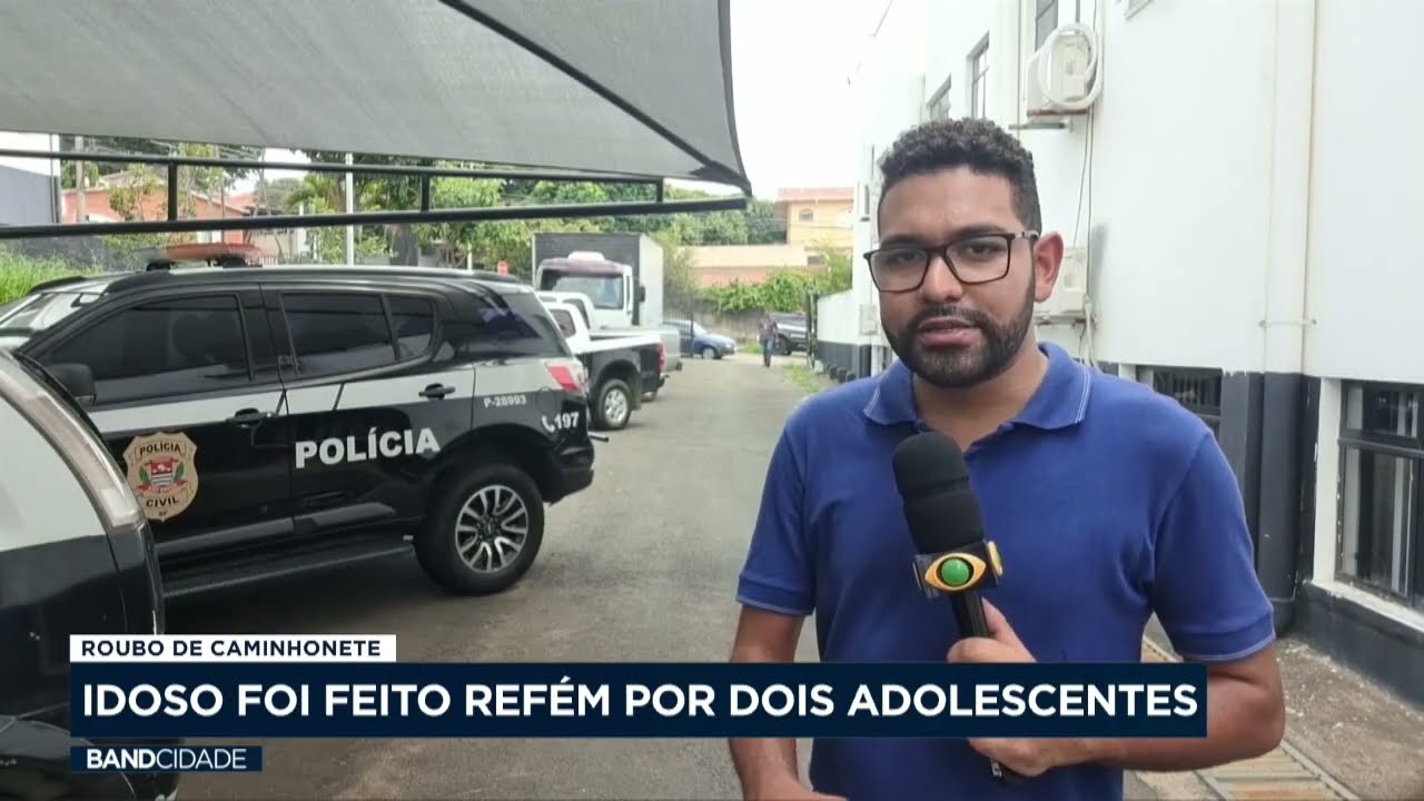 Idoso é feito refém em roubo de caminhonete em Piracicaba