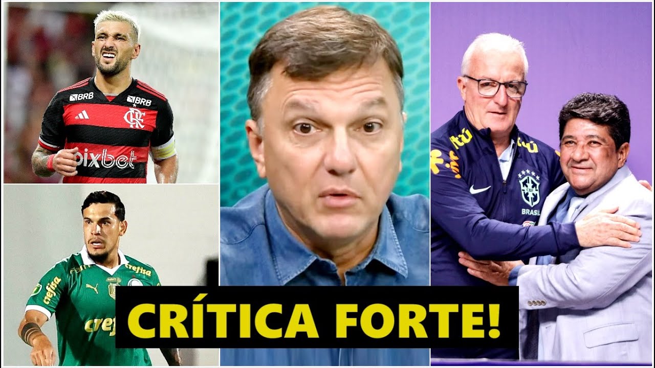 “ISSO É UMA SACANAGEM! É UM ABSURDO! A CBF…” Mauro Cezar FAZ FORTE CRÍTICA no dia da CONVOCAÇÃO!