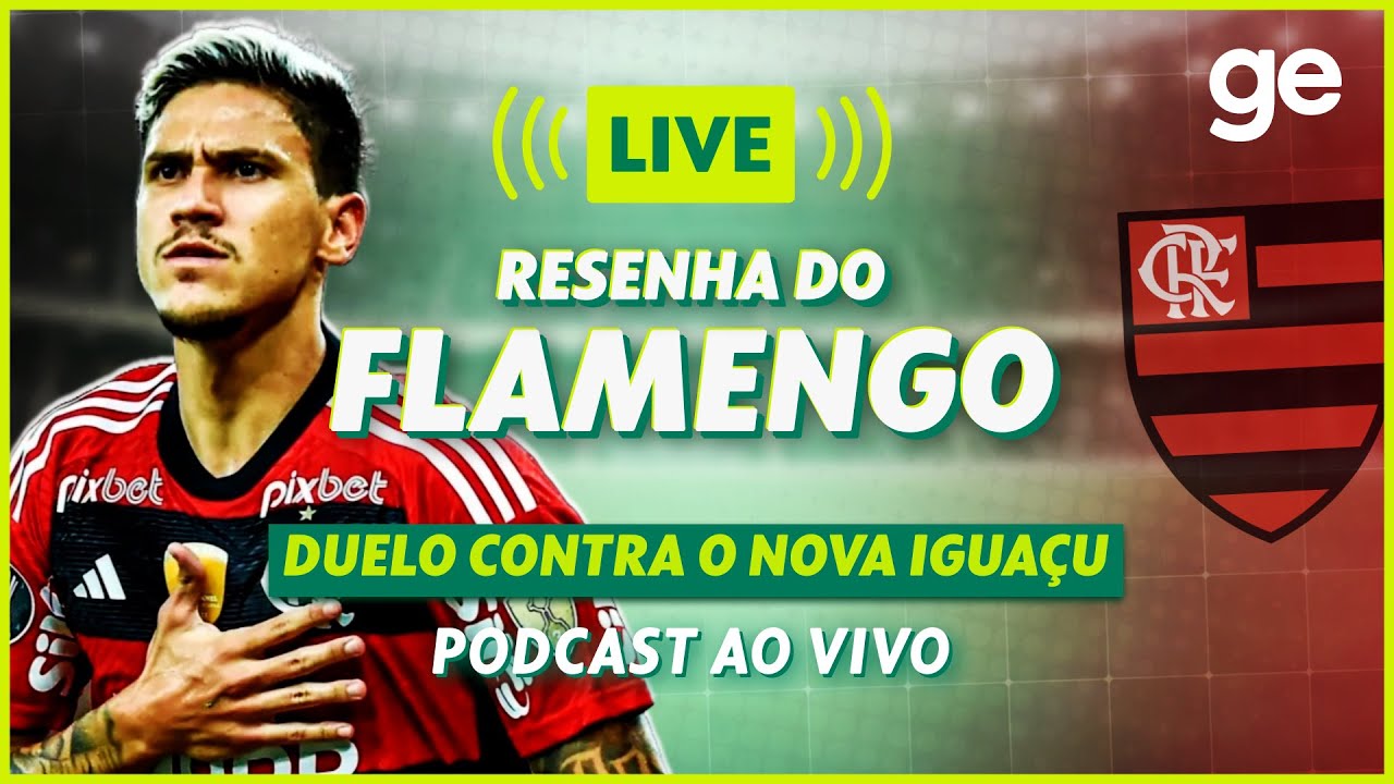 JÁ É CAMPEÃO? GE FLAMENGO ANALISA VITÓRIA NA FINAL DO PELO CARIOCÃO | #live | ge.globo