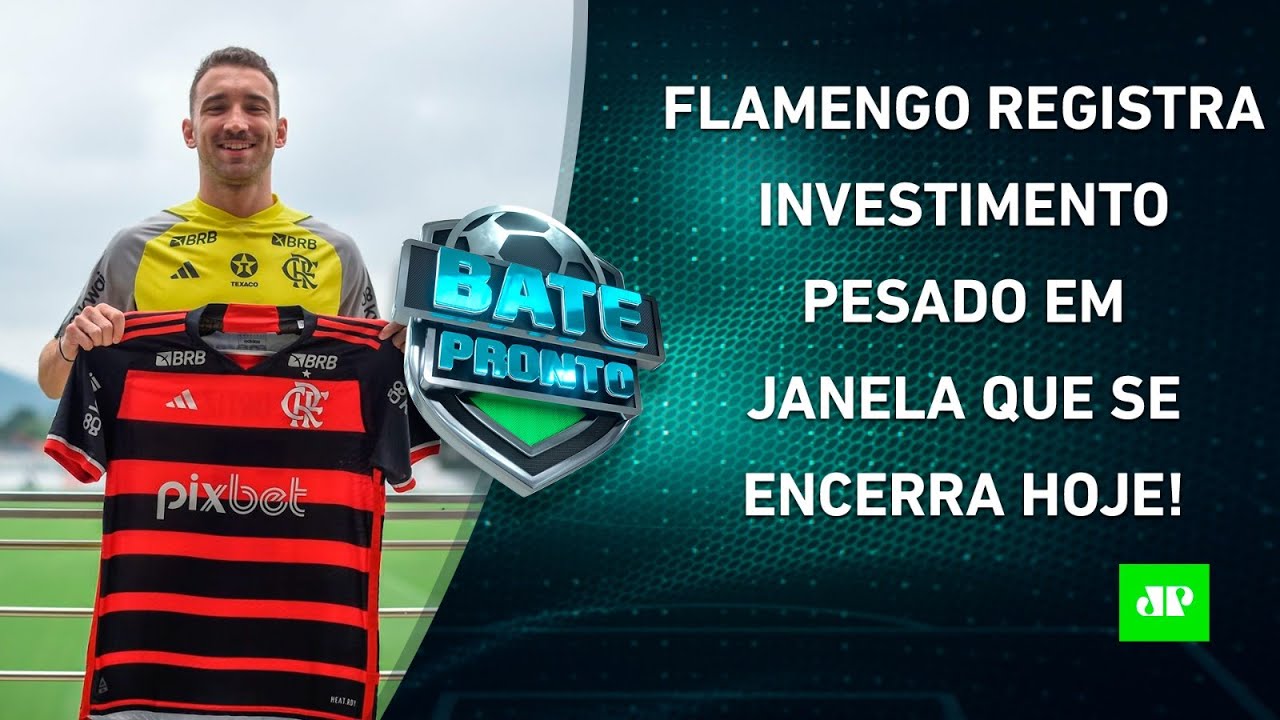 Janela FECHA, e Flamengo tem INVESTIMENTO GIGANTE; Botafogo VENCE o Bragantino no RJ! | BATE-PRONTO