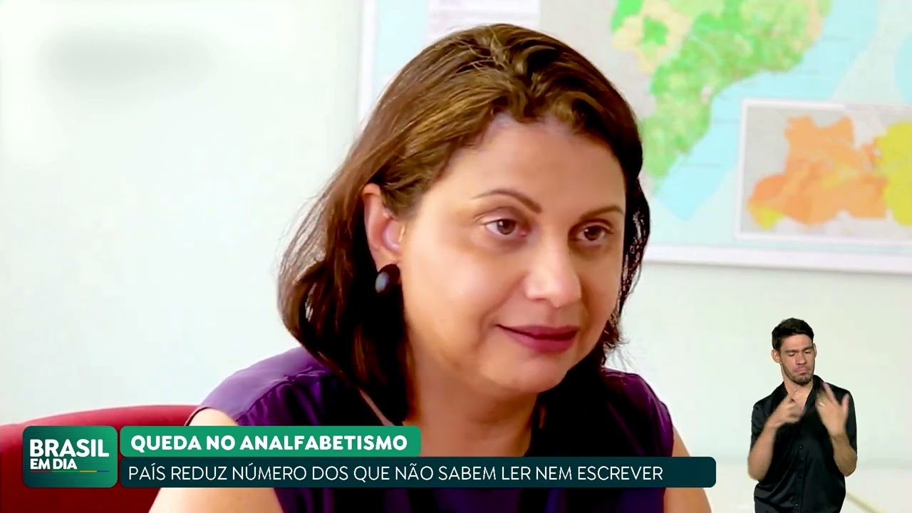 LEVANTAMENTO MOSTRA QUE ANALFABETISMO CAIU NO BRASIL EM 2023