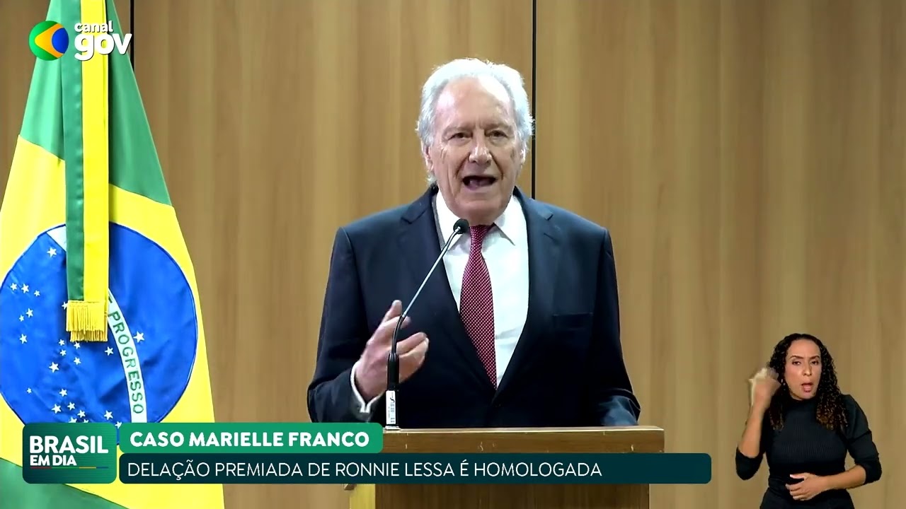 LEWANDOWSKI ANUNCIA HOMOLOGAÇÃO DA DELAÇÃO DE RONNIE LESSA NO CASO MARIELLE