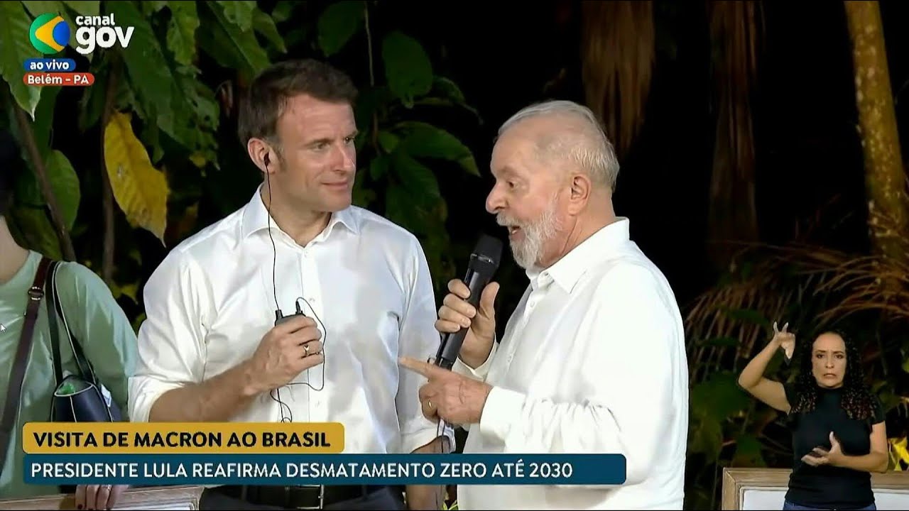 Lula diz a Macron que proteger a Amazônia é ‘profissão de fé’ | AFP