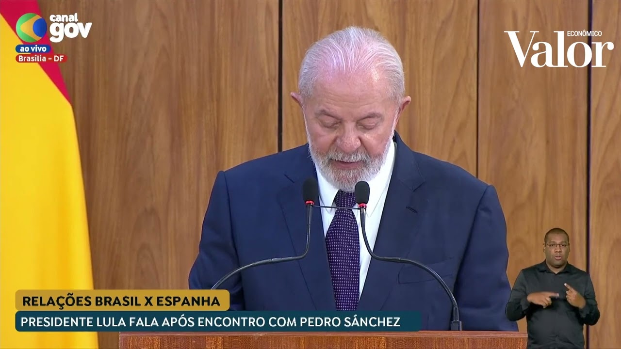 Lula diz que Brasil e Espanha enfrentam extremismo e discurso de ódio