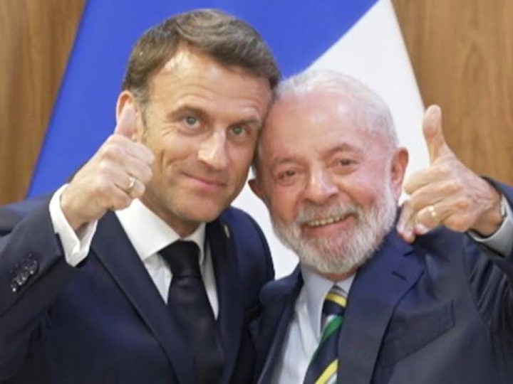 Lula e Macron assinaram 20 acordo | AFP
