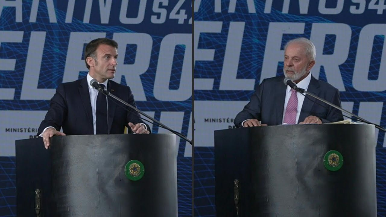 Lula reafirma interesse do Brasil pela tecnologia nuclear francesa | AFP