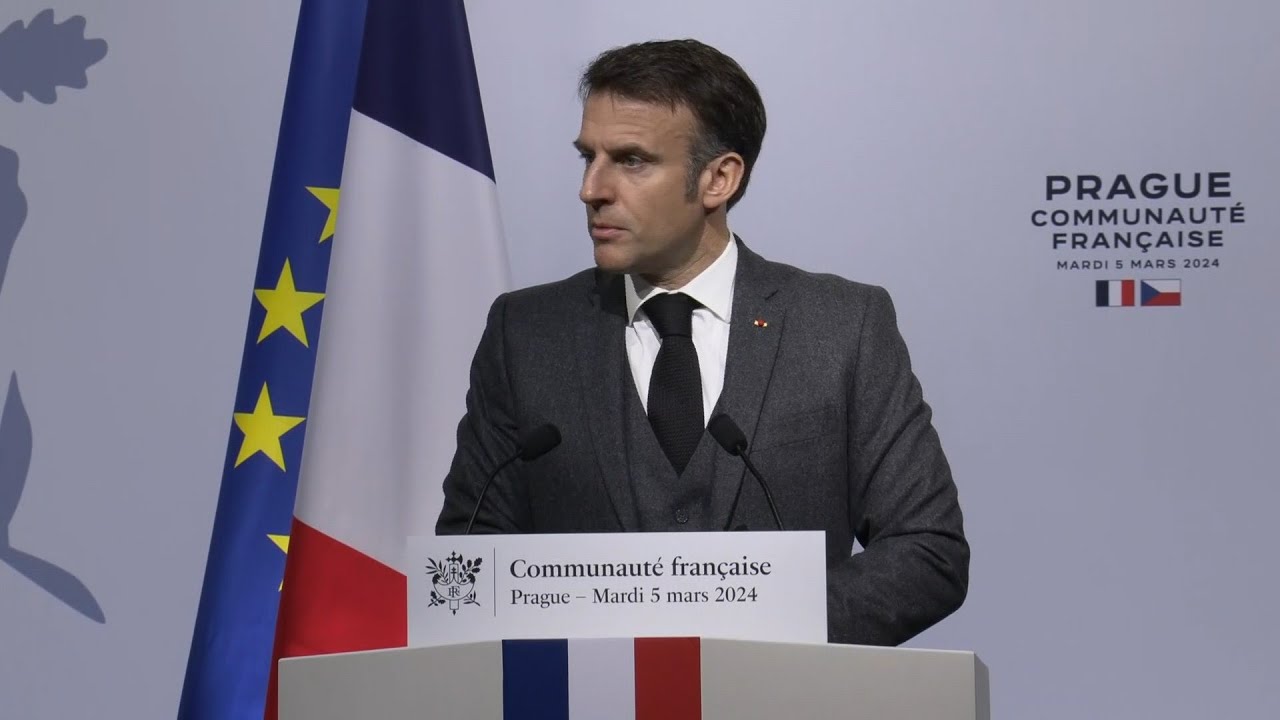Macron pede para que aliados da Ucrânia ‘não sejam covardes’ | AFP