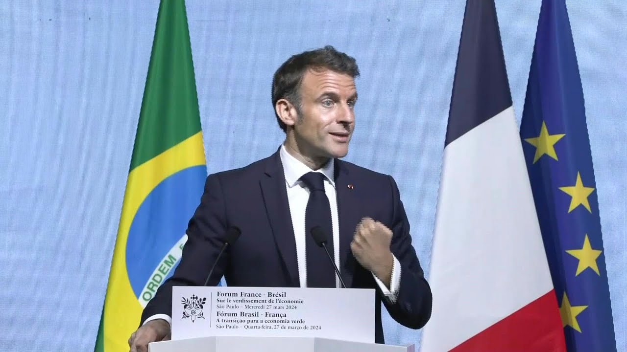 Macron volta a criticar acordo UE-Mercosul: “é muito ruim, façamos um novo” | AFP