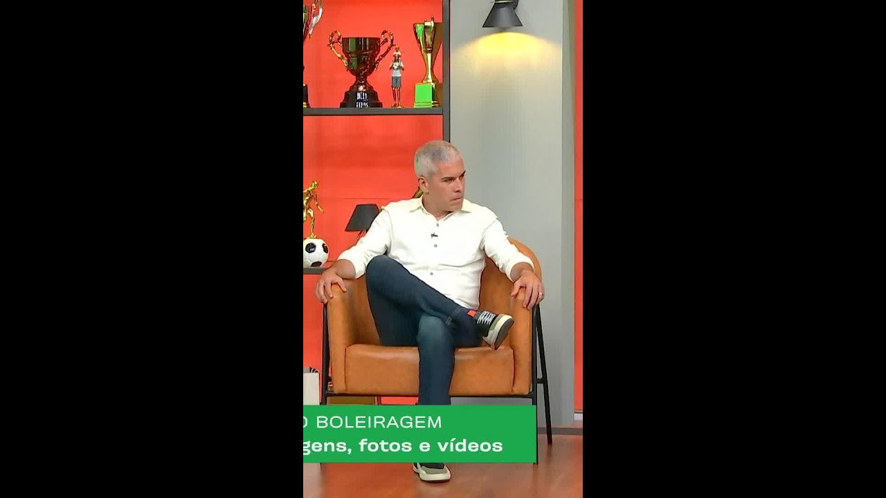 “NÃO SEI EXPLICAR O QUE TENHO COM O SANTOS” | CARILLE NO BOLEIRAGEM | #shorts | sportv