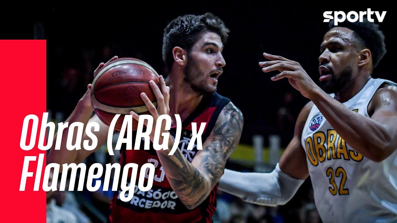 OBRAS (ARG) 80 X 113 FLAMENGO | MELHORES MOMENTOS | LIGA DOS CAMPEÕES DA AMÉRICA DE BASQUETE| sportv