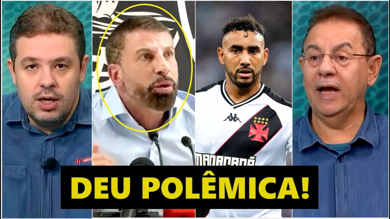 POLÊMICA! “Gente, o Pedrinho DEIXOU CLARO que o Vasco hoje…” Coletiva MUITO SINCERA provoca DEBATE