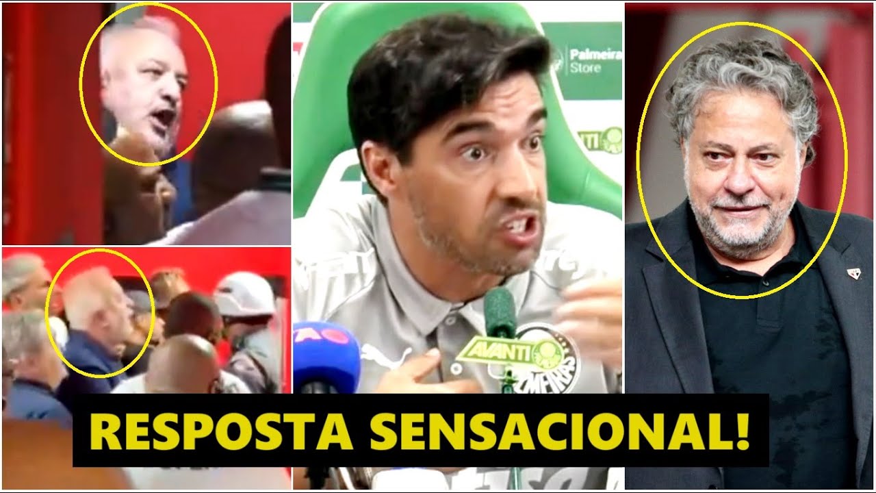 “Pra mim, a instituição São Paulo Futebol Clube…” Abel Ferreira DESABAFA e DÁ SHOW após POLÊMICA!