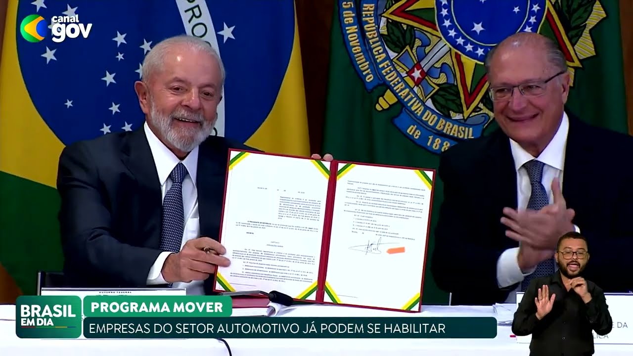 PRESIDENTE LULA ASSINA ATOS PARA IMPULSIONAR SETOR AUTOMOTIVO E INVESTIMENTOS ESTRANGEIROS