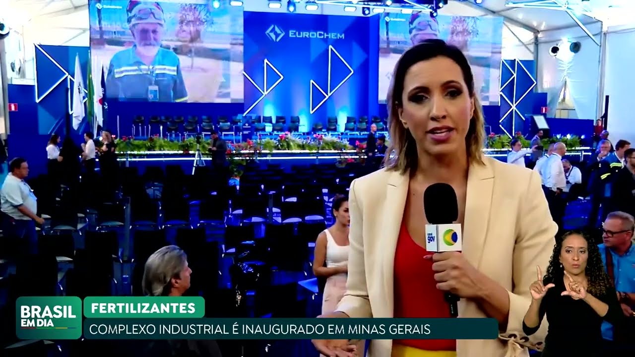 PRESIDENTE LULA INAUGURA FÁBRICA DE FERTILIZANTES NO TRIÂNGULO MINEIRO