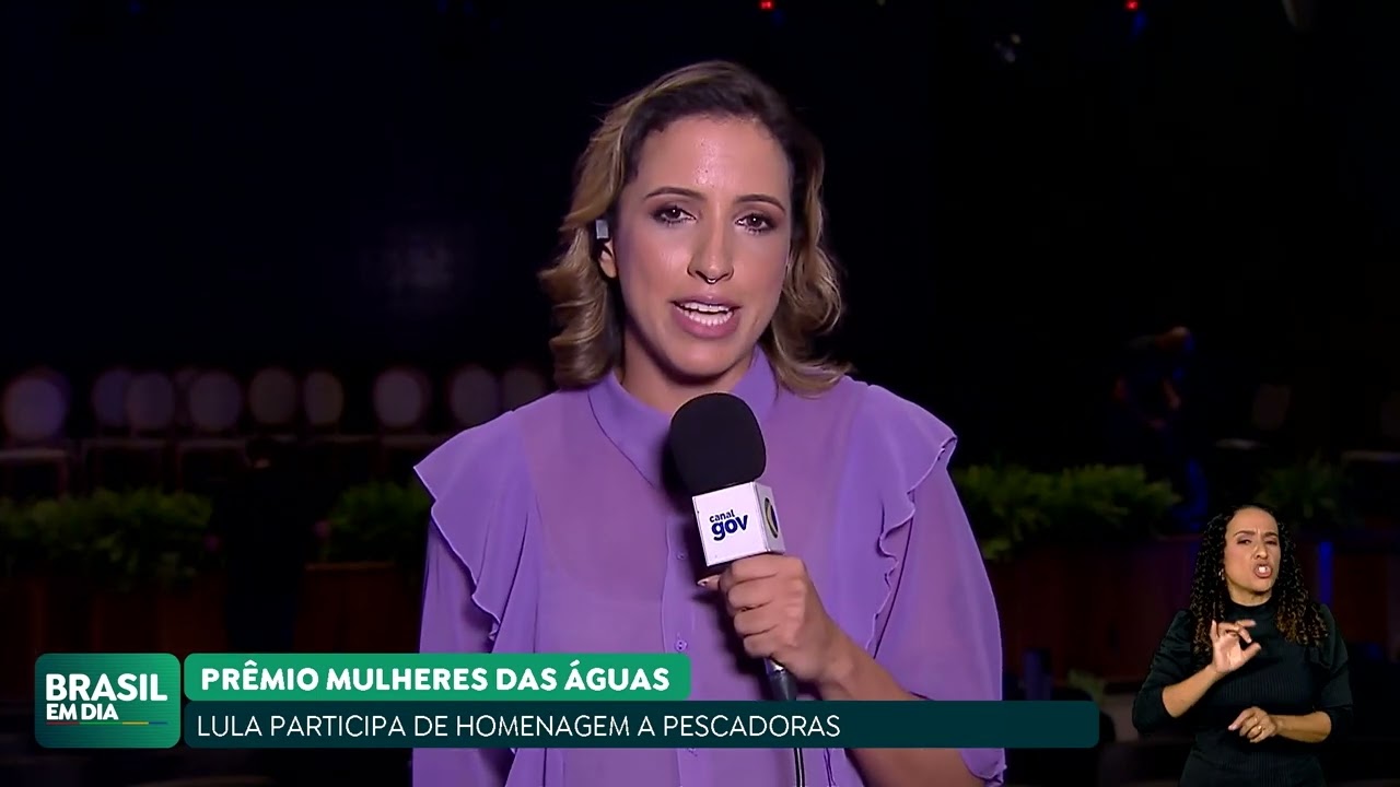 PRESIDENTE LULA PARTICIPA DE CERIMÔNIA DE ENTREGA DO PRÊMIO MULHERES DAS ÁGUAS