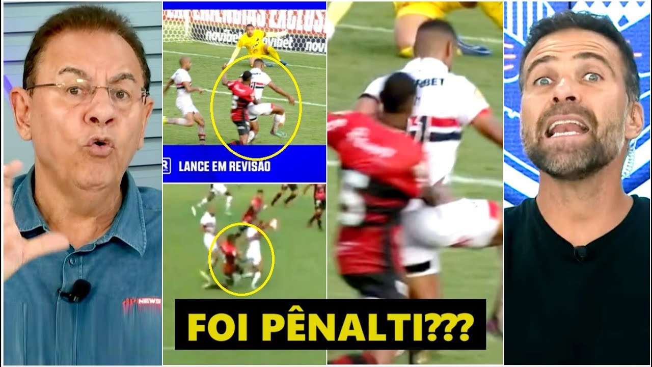 “QUÊ??? Gente, TÁ MUITO CLARO que…” PÊNALTI pro São Paulo contra o Ituano GERA DEBATE no Paulistão