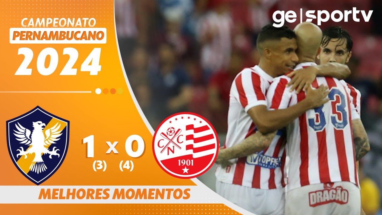 RETRÔ 1  (3)X(4) 0 NÁUTICO | MELHORES MOMENTOS | CAMPEONATO PERNAMBUCANO | ge.globo