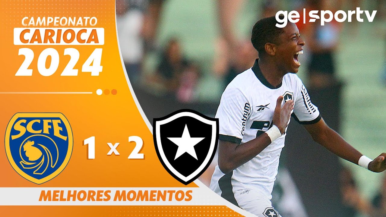 SAMPAIO CORRÊA-RJ 1 X 2 BOTAFOGO | MELHORES MOMENTOS | SEMIFINAL DA TAÇA RIO 2024 | ge.globo