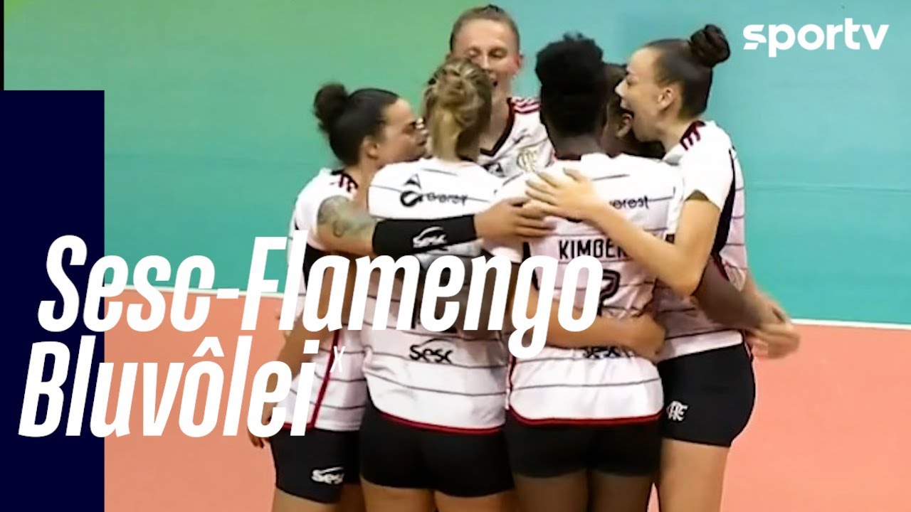 SESC-FLAMENGO 3 X 0 BLUVÔLEI | MELHORES MOMENTOS | SUPERLIGA FEMININA DE VÔLEI | sportv