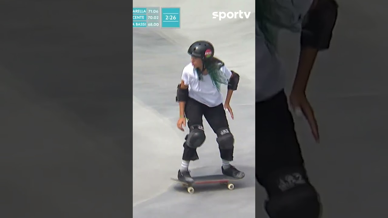 SOFIA GODOY INOVA E CONSEGUE O TÍTULO NO SKATE PARK | STU CRICIÚMA | SKATE | sportv