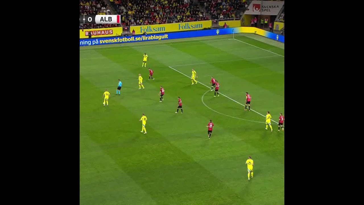 SUÉCIA 1 X 0 ALBÂNIA | Gol | Amistoso | #shorts | sportv