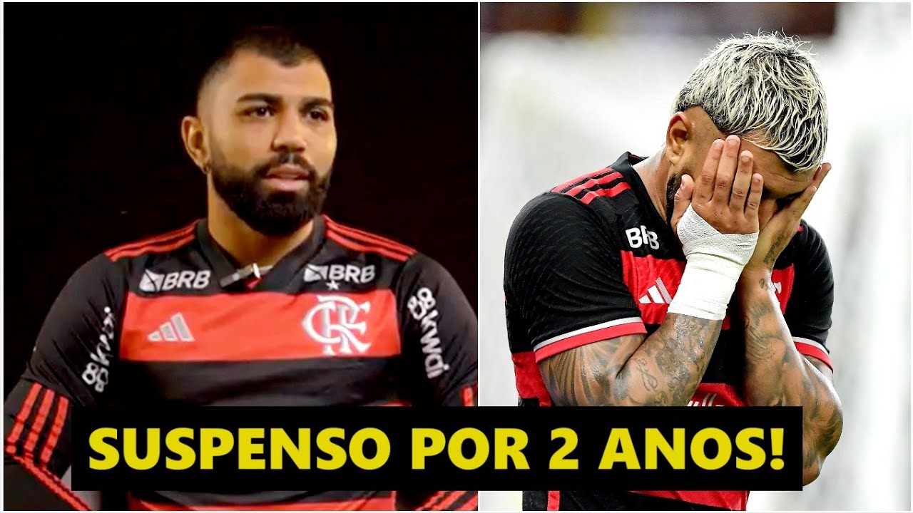 URGENTE! Gabigol É SUSPENSO POR 2 ANOS por tentar FRAUDAR EXAME ANTIDOPING no Flamengo! FOI JUSTO?