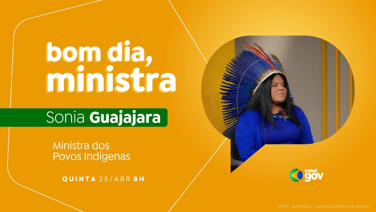 🔴 Bom Dia, Ministra I Sônia Guajajara