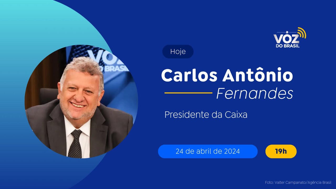 🔴 CARLOS ANTÔNIO FERNANDES  | A VOZ DO BRASIL