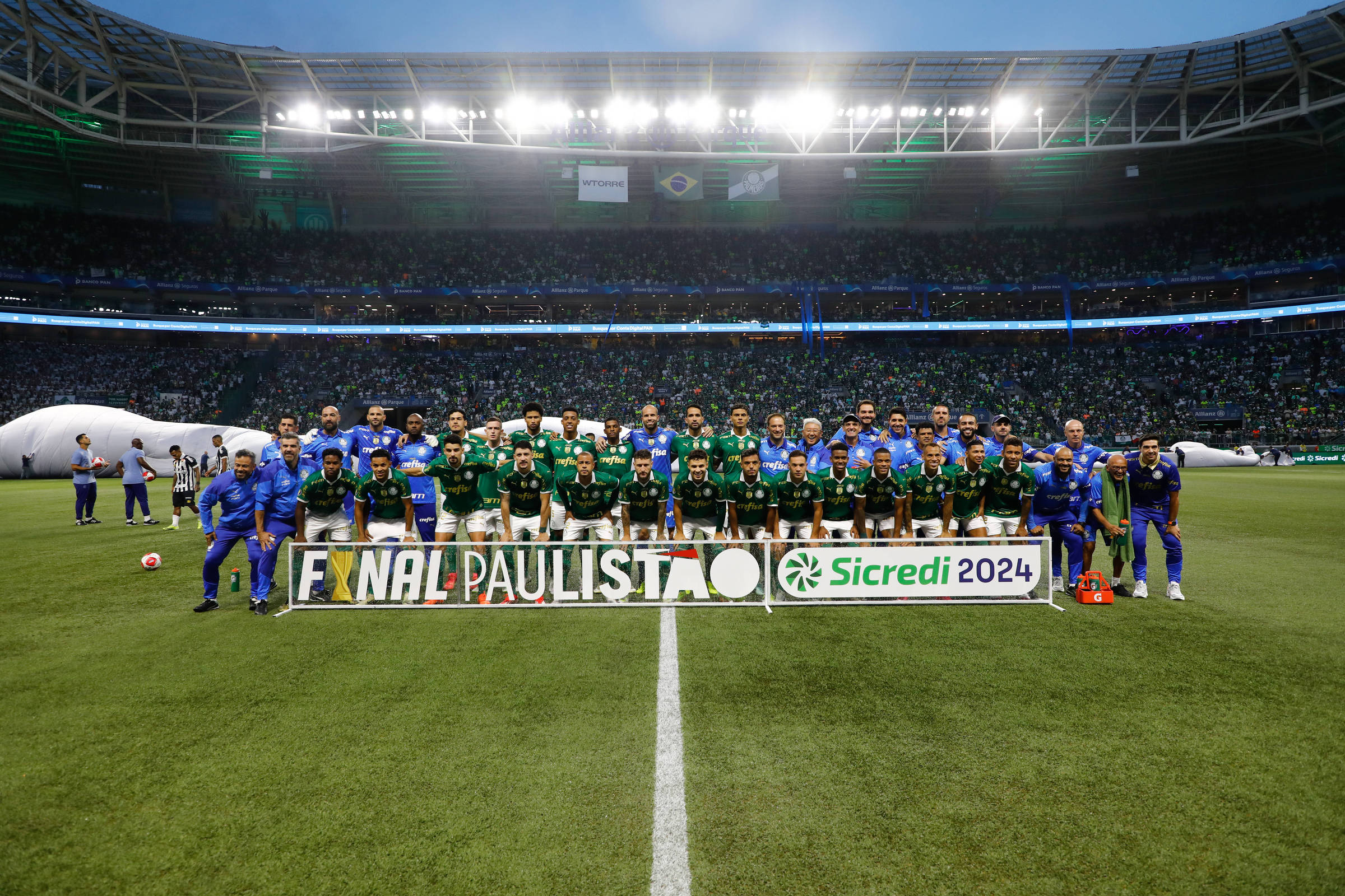 Baixe o pôster do Palmeiras campeão paulista de 2024 – 07/04/2024 – Esporte