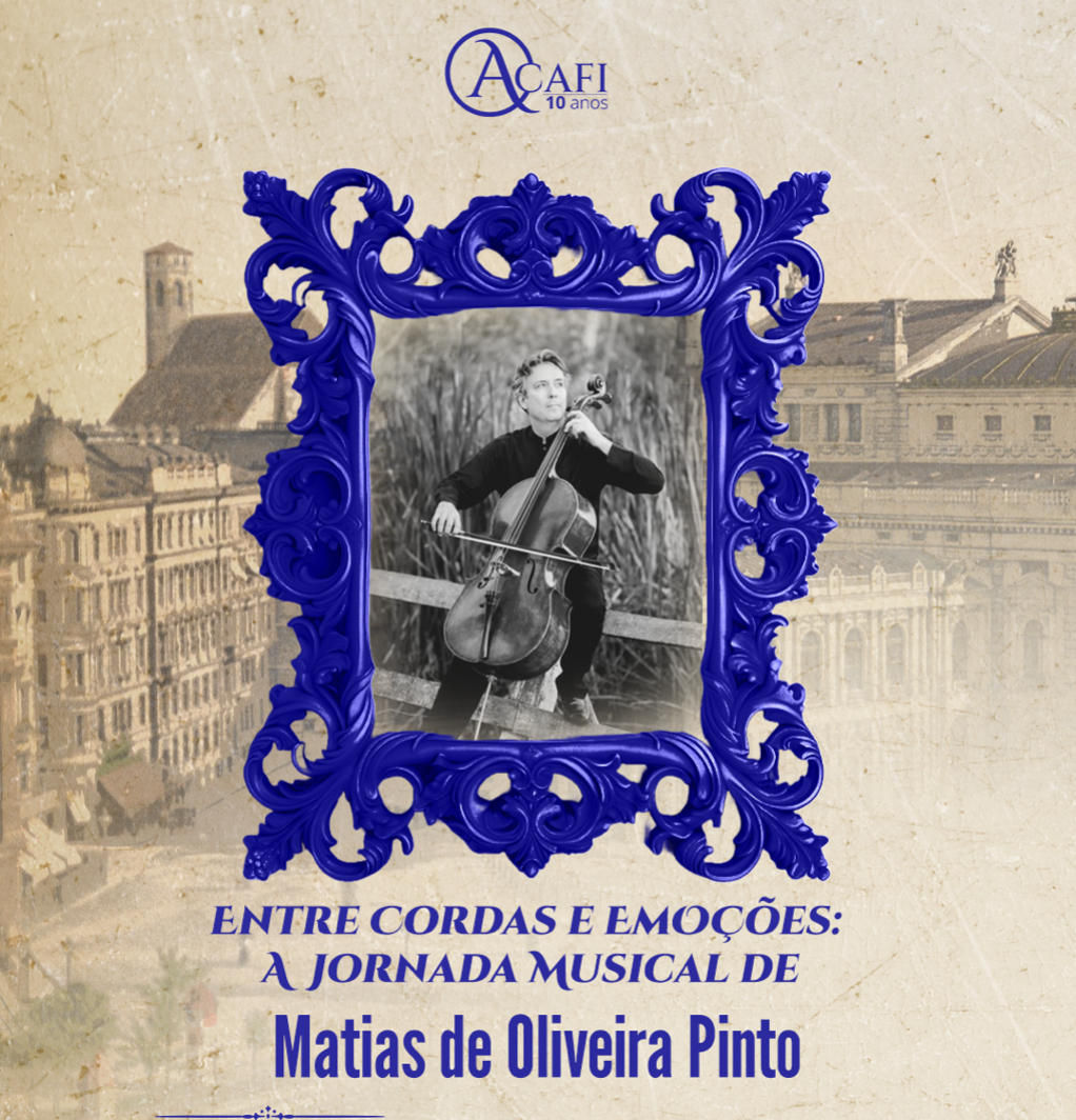 Camerata Filarmnica realiza recital ” A Jornada Musical de Matias de Oliveira Pinto” dia 5 de abril
