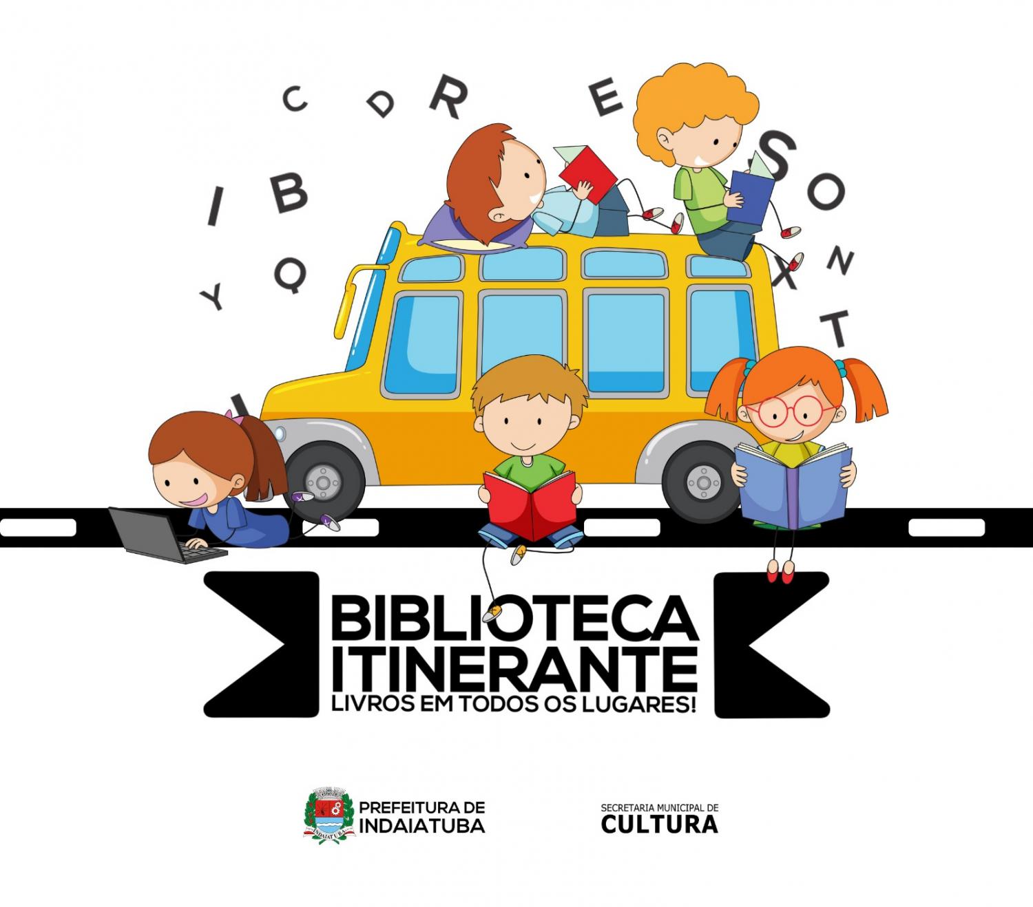 Cultura divulga alteraes nos locais da Biblioteca Itinerante do ms de abril