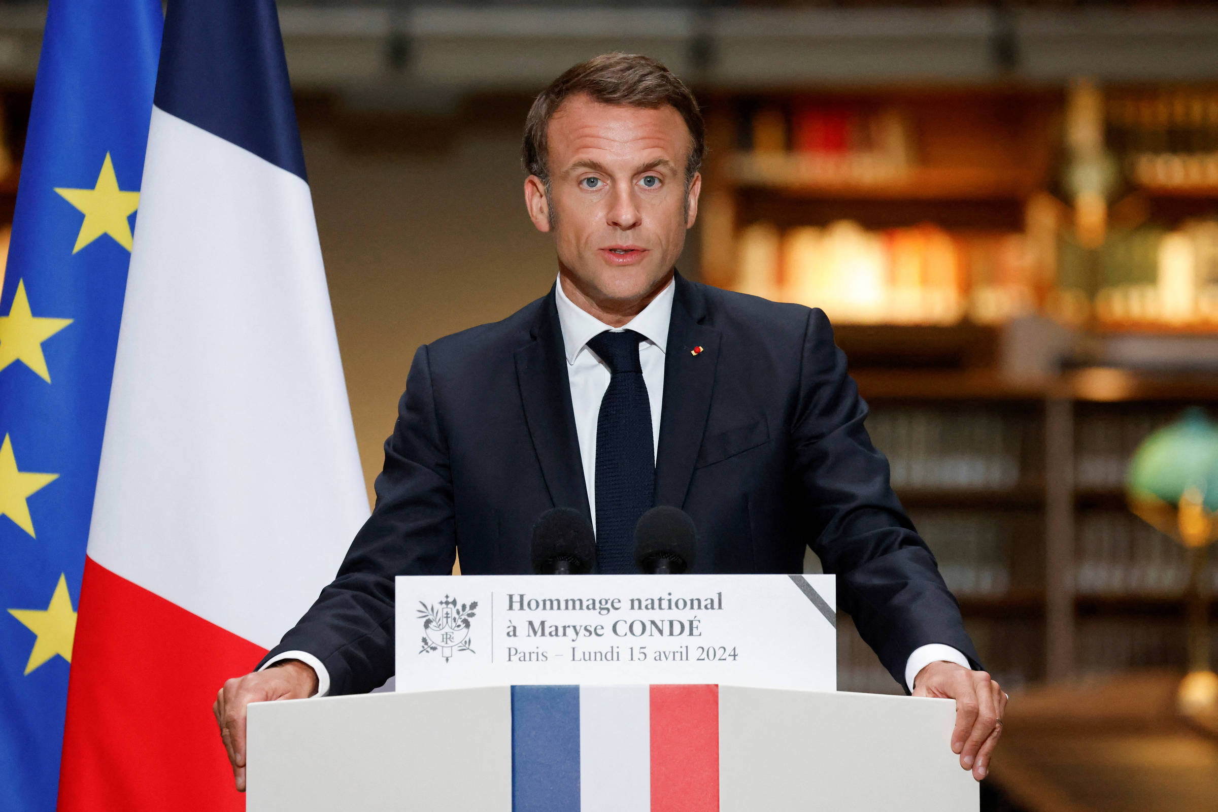 Macron diz que há ‘planos B e C’ para abertura Jogos Paris – 15/04/2024 – Esporte