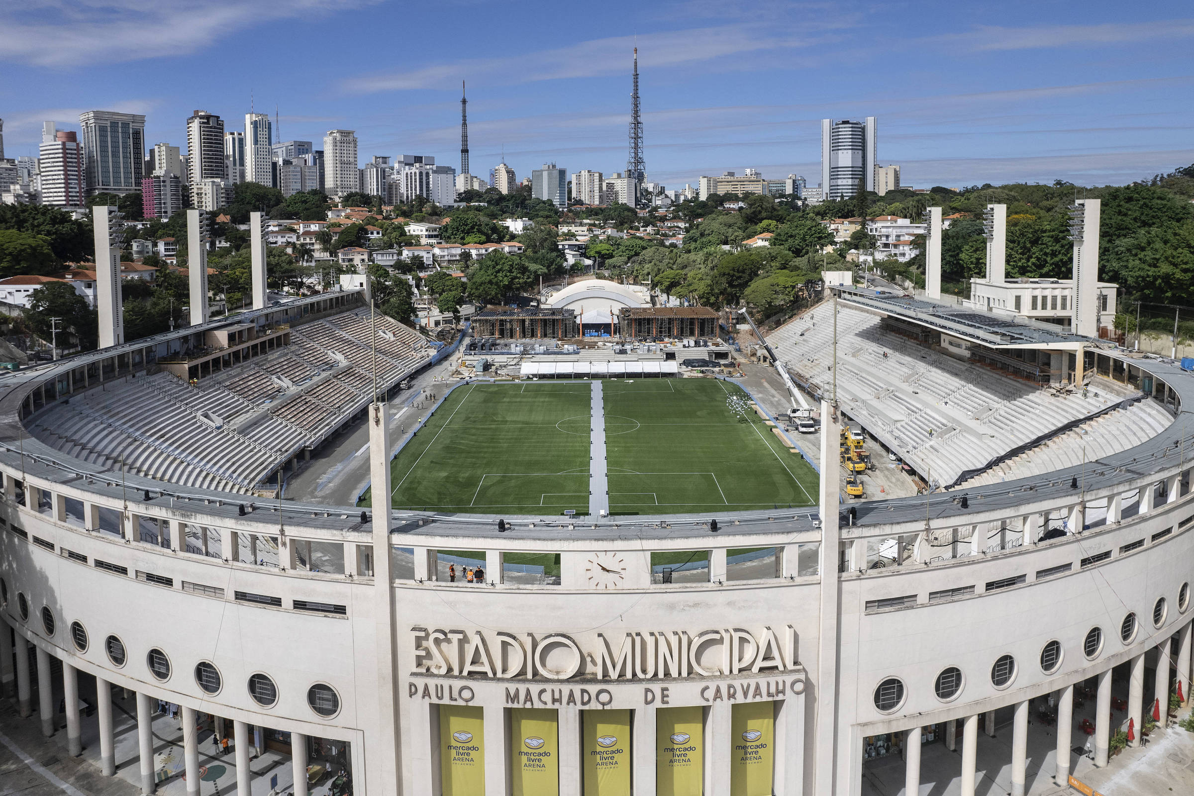 Pacaembu: estádio fica pronto em junho, diz concessionária – 30/04/2024 – Cotidiano