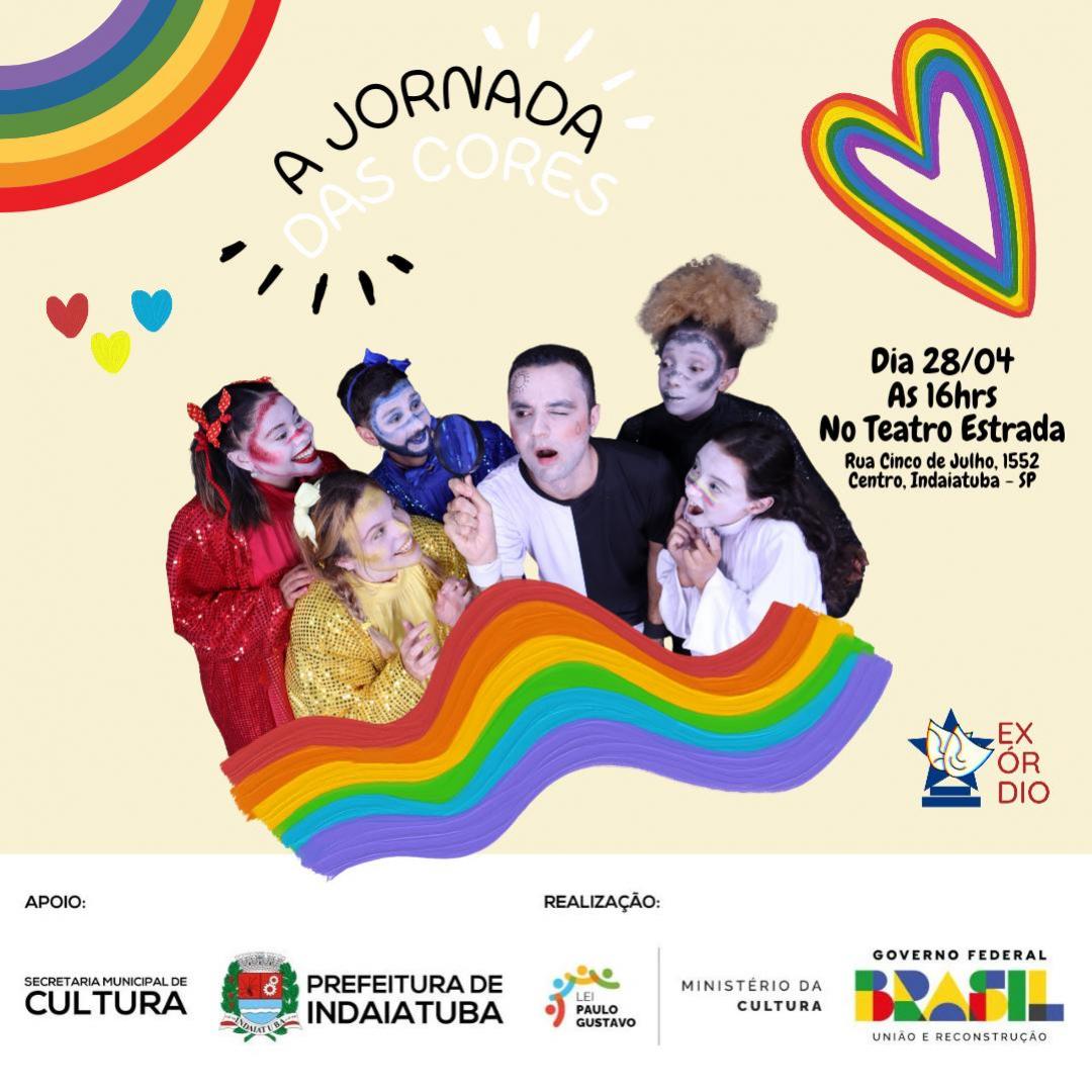 Pea “A jornada das cores” acontece dia 28 de abril