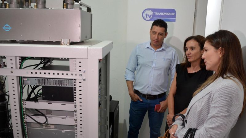 Secretria de Relaes Institucionais e Comunicao visita Feira de Santana para conhecer a TV Feira