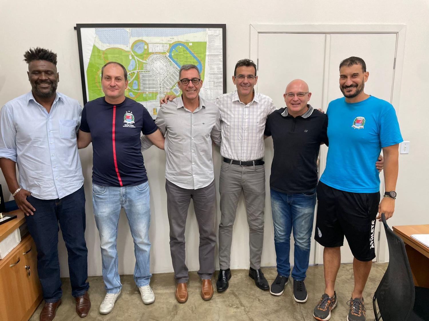 Secretrio de Esportes recebe diretor da Faculdade de Educao Fsica da Unicamp