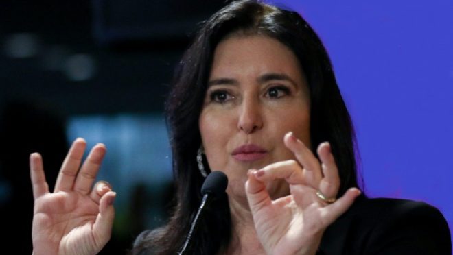 Simone Tebet diz que alta de receita está se exaurindo