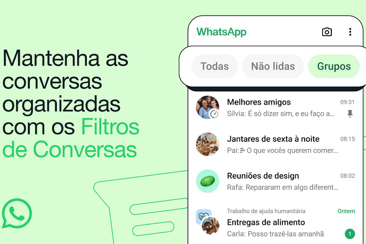 WhatsApp: veja como usar novo filtro de mensagens – 16/04/2024 – Tec