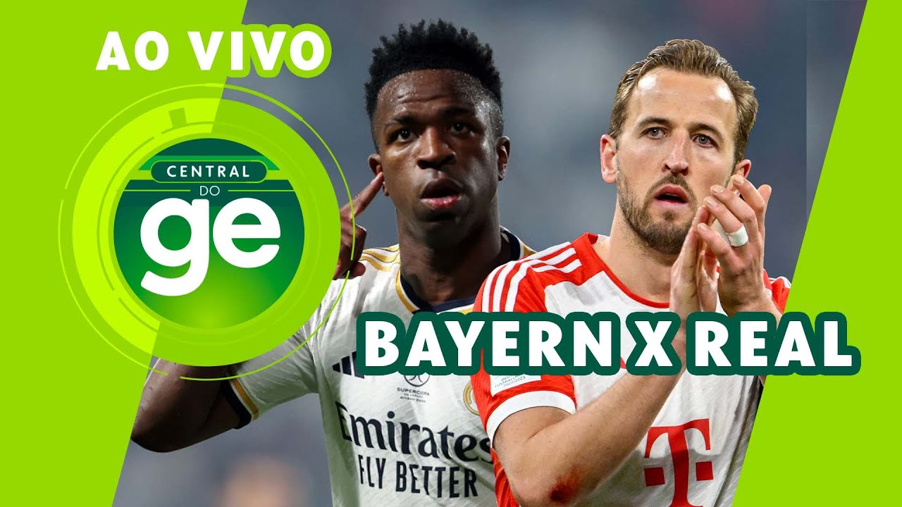 AO VIVO! BAYERN DE MUNIQUE X REAL MADRID | SEMIFINAL DA CHAMPIONS LEAGUE | react | #live | ge.globo